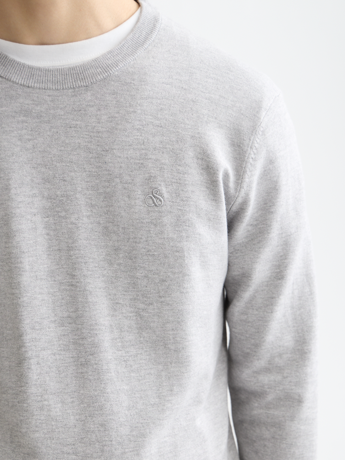 Viscose crewneck pullover - Scotch & Soda NZ
