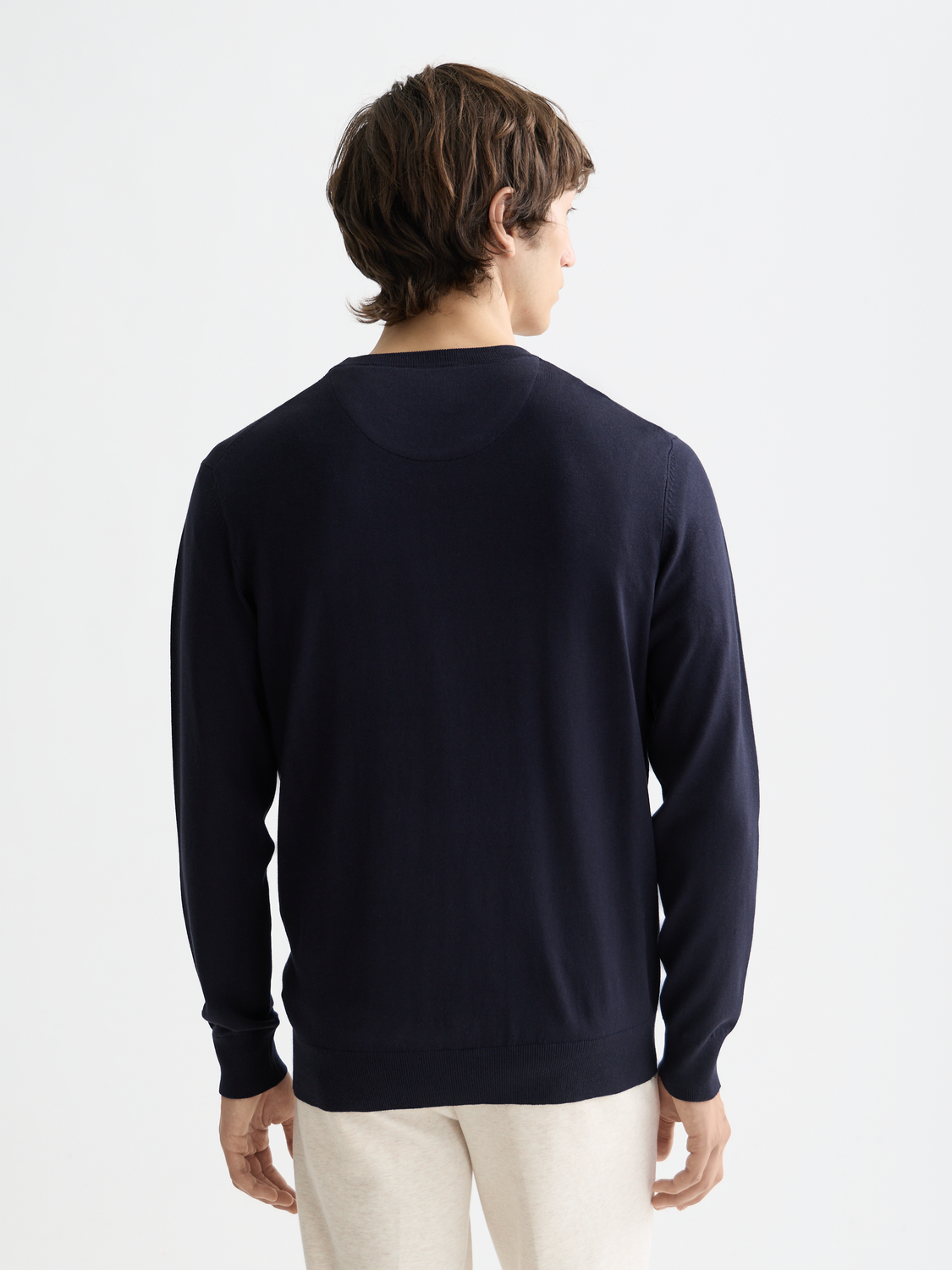 Viscose crewneck pullover - Scotch & Soda NZ