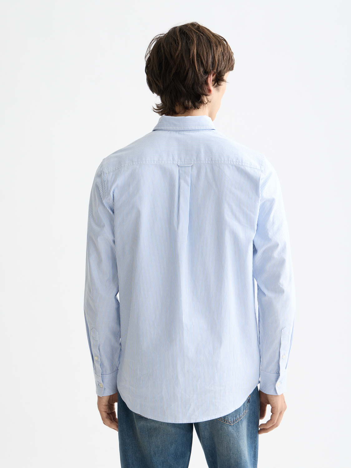Oxford striped shirt - Scotch & Soda NZ