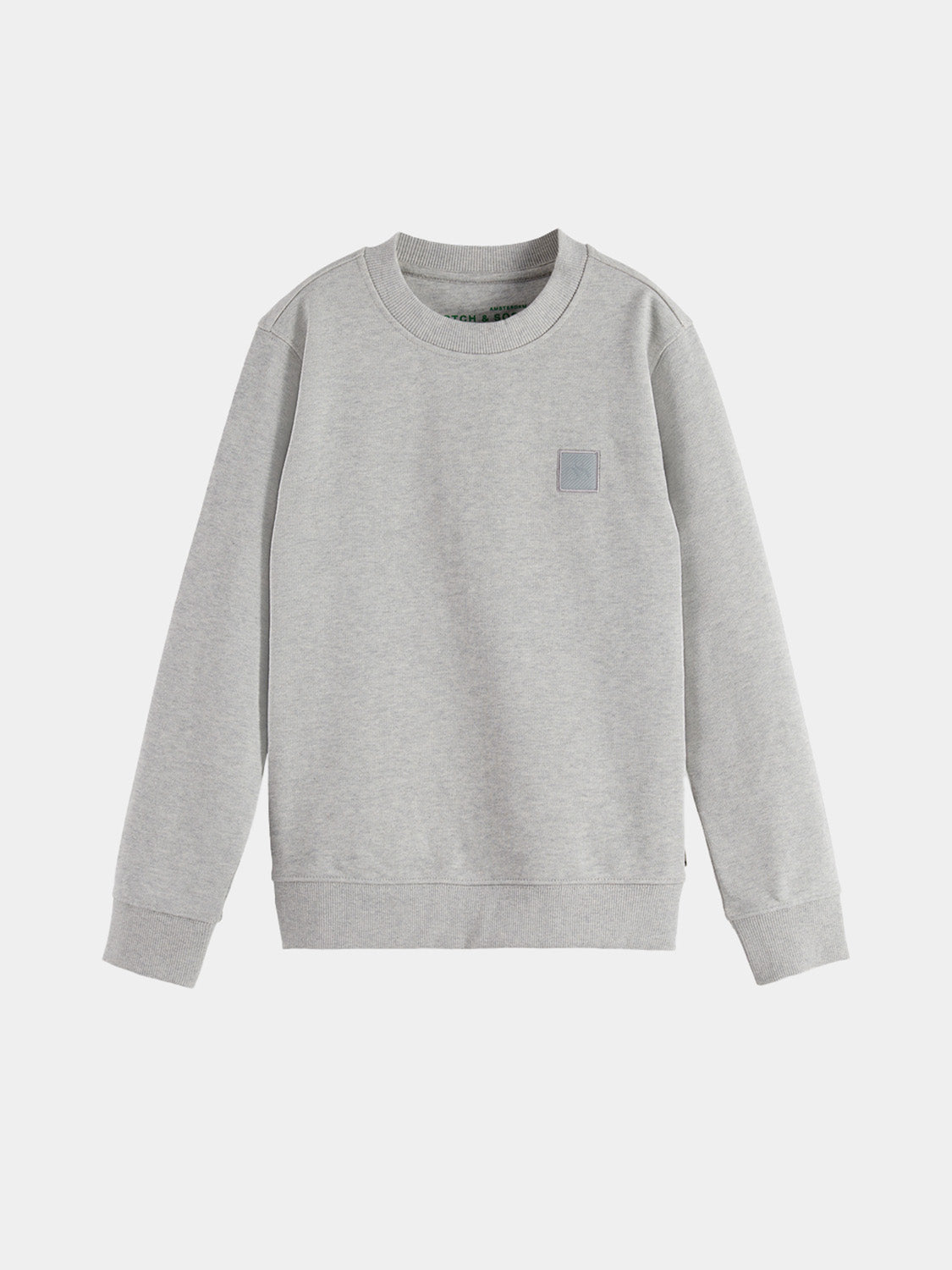 Kids - Logo badge sweatshirt - Scotch & Soda NZ