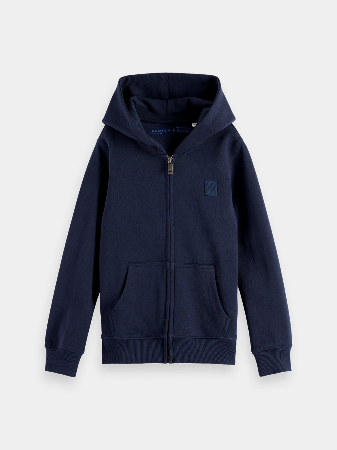 Kids - Logo zip-through hoodie - Scotch & Soda NZ