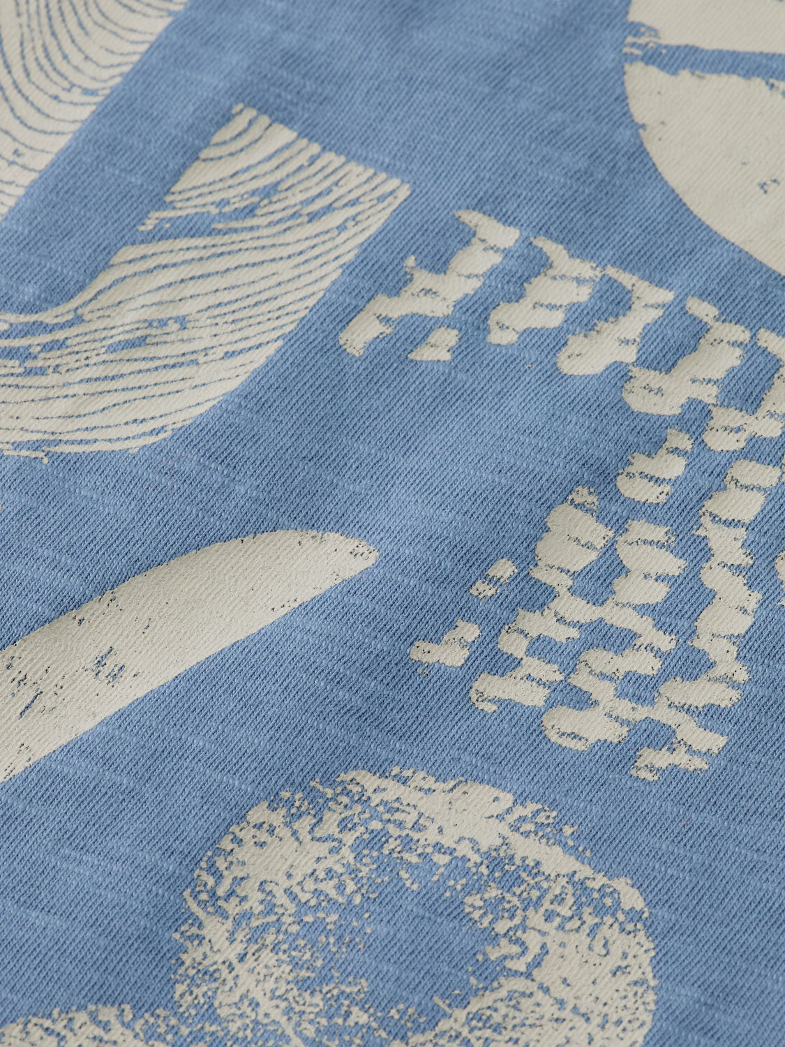 Kids' short-sleeve artwork T-shirt by Scotch & Soda featuring colorful graphic design and comfortable fabric.