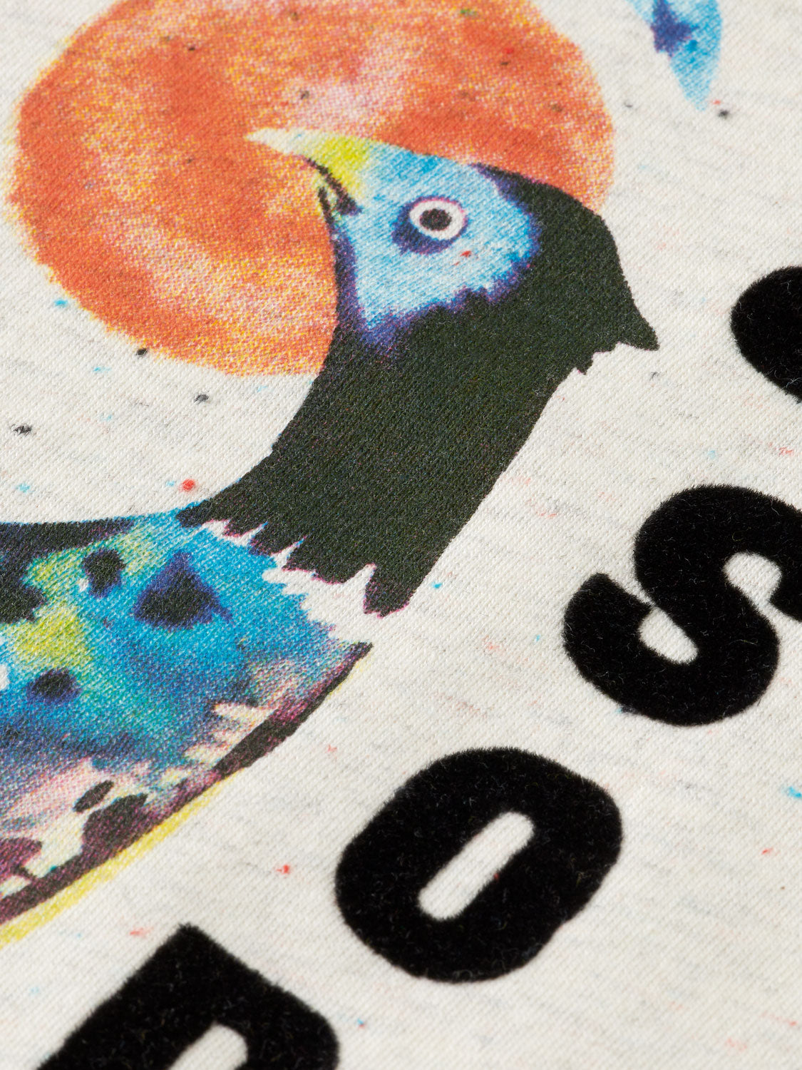 Kids' short sleeve artwork T-shirt by Scotch & Soda featuring colorful printed design on soft cotton fabric.