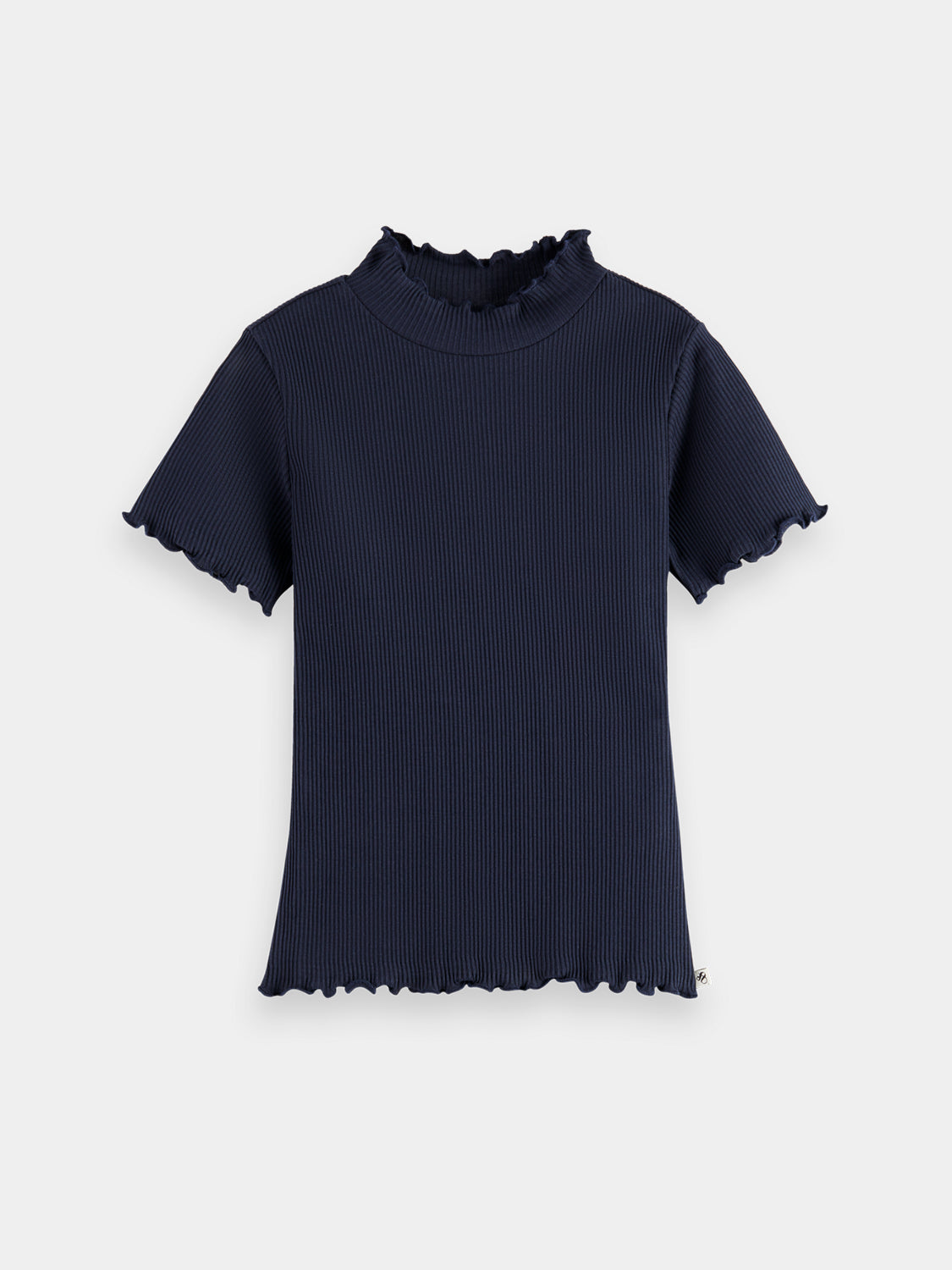 Kids - Slim fit mock neck - Scotch & Soda NZ