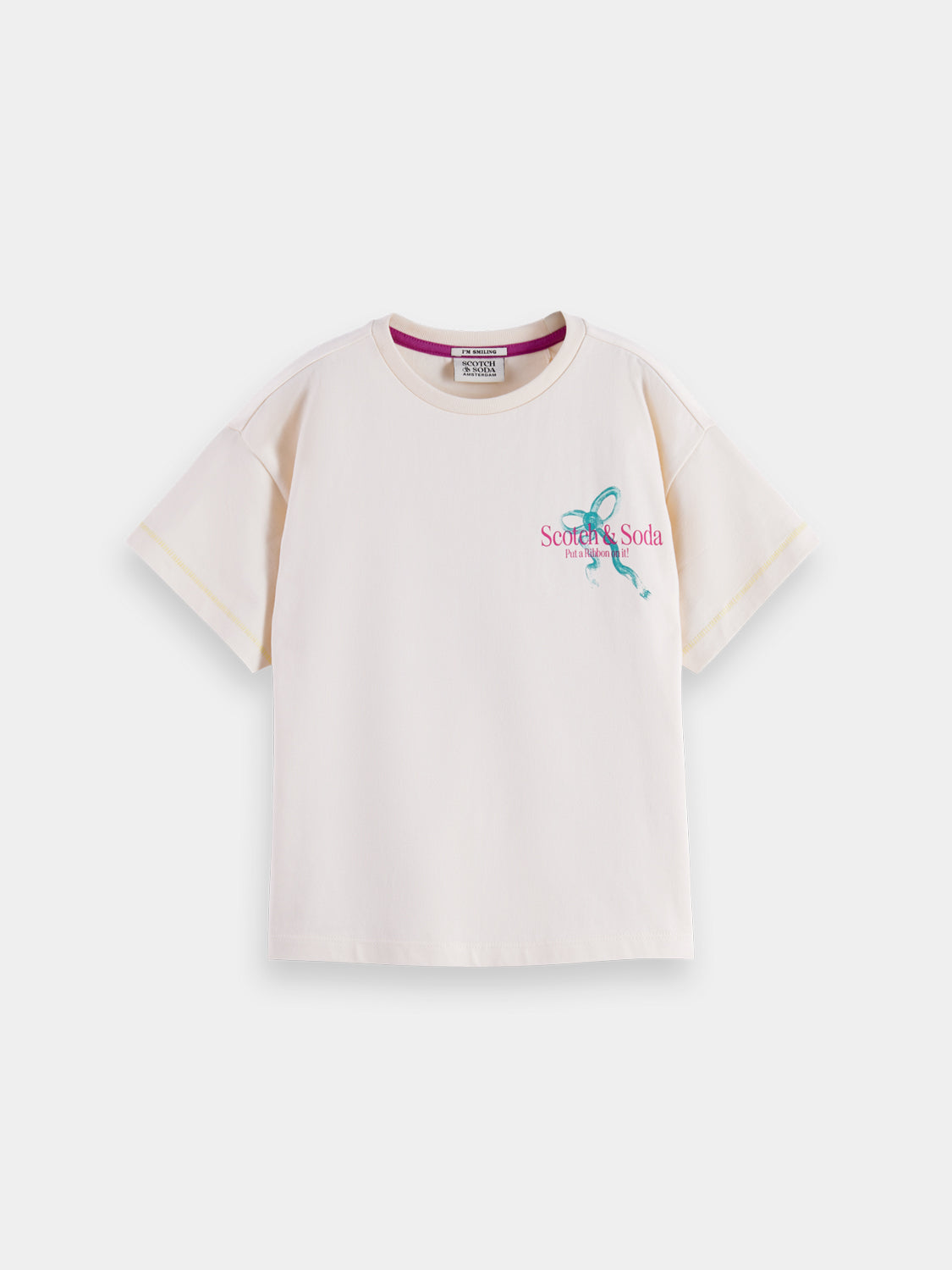 Kids - Artwork t-shirt - Scotch & Soda NZ