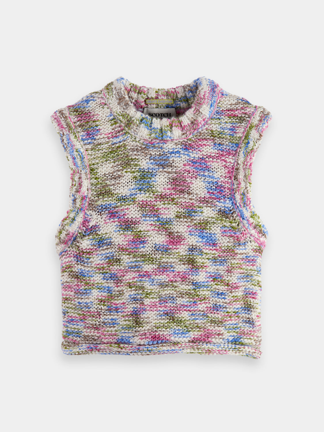 Kids - Melange vest - Scotch & Soda NZ