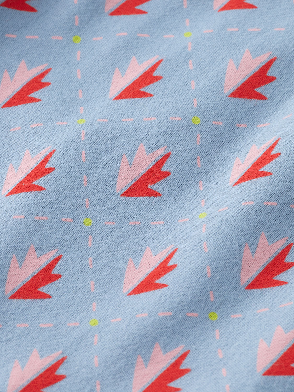 Kids - Flannel printed dress - Scotch & Soda NZ