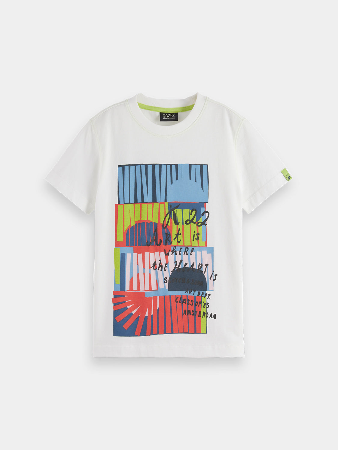 Kids - Artwork t-shirt - Scotch & Soda NZ