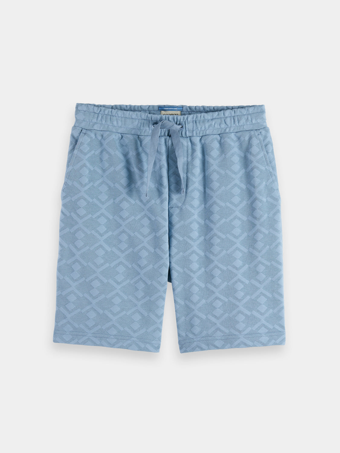 Jacquard terry sweatshorts - Scotch & Soda NZ