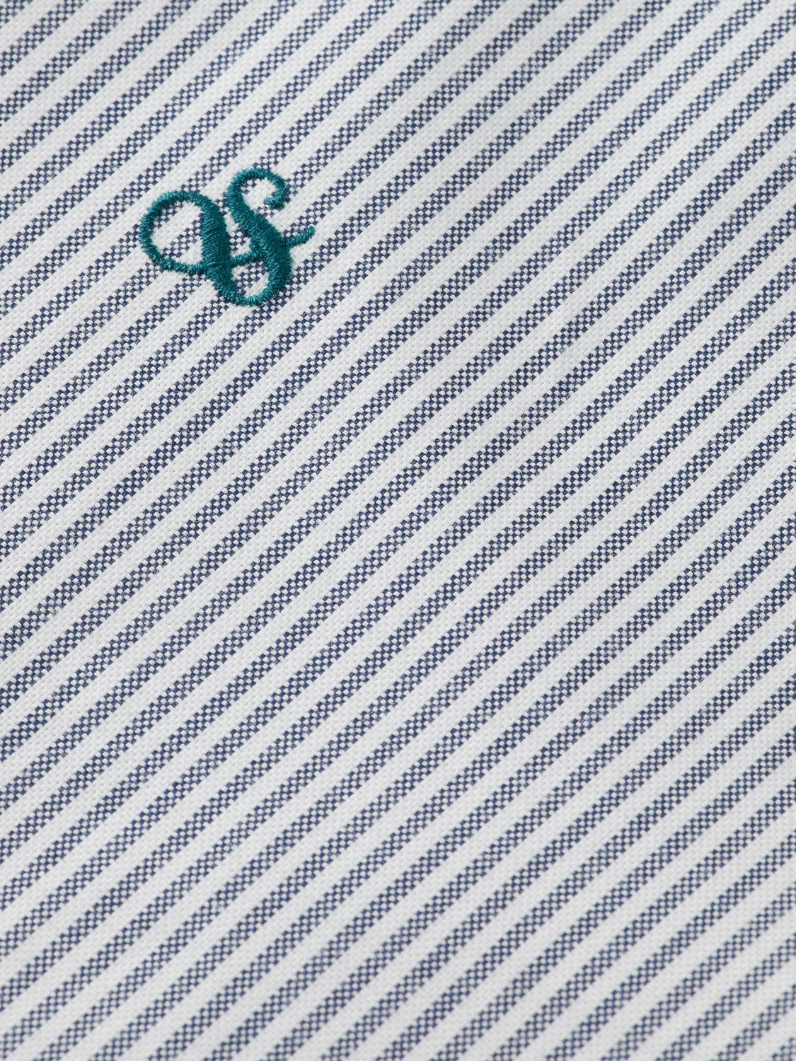 Men's striped Oxford long-sleeve shirt by Scotch & Soda featuring classic design and button-down collar.