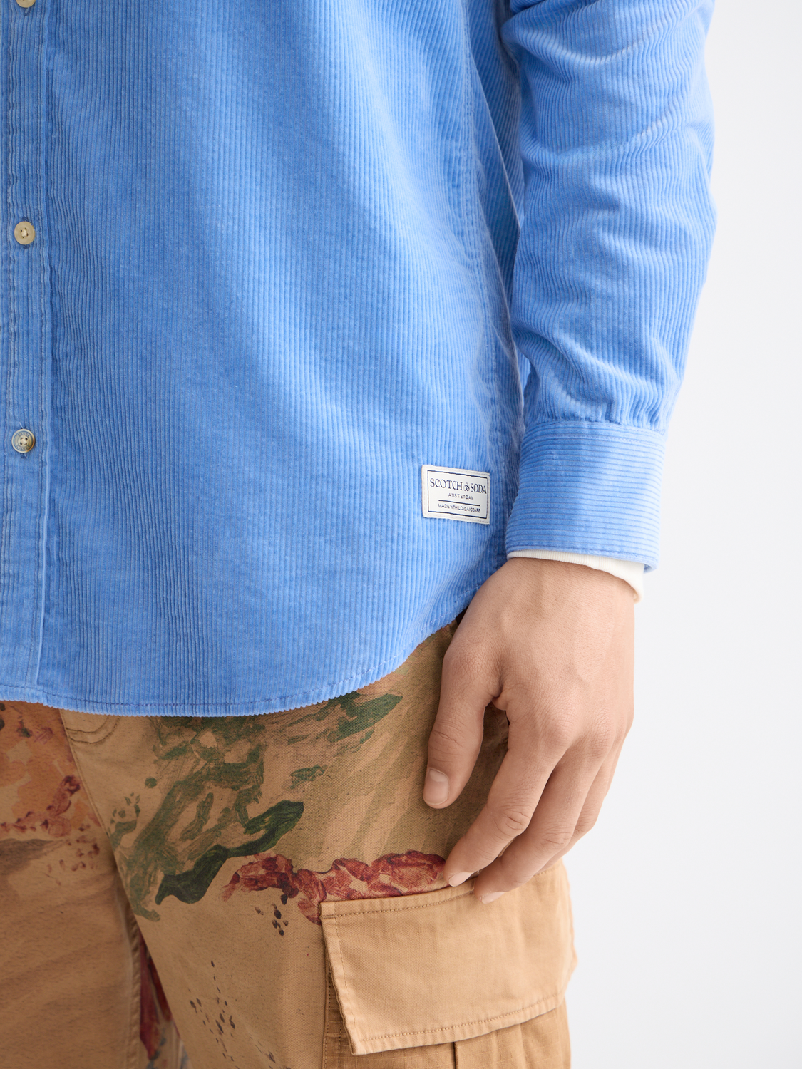 Corduroy shirt - Scotch & Soda NZ