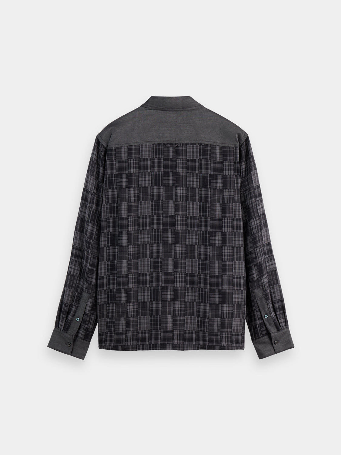 Patchwork flannel shirt - Scotch & Soda NZ