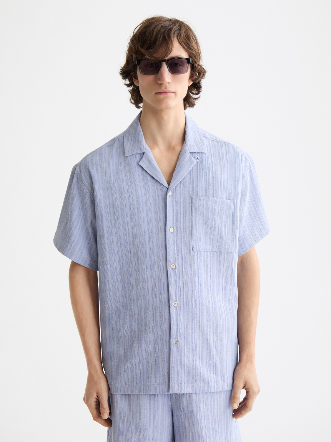 Striped short sleeved shirt - Scotch & Soda NZ