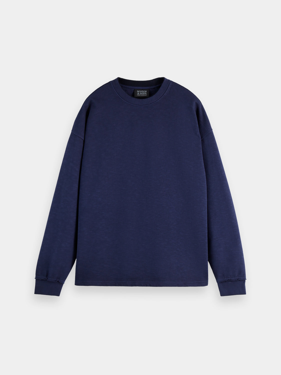 Garment-dyed sweatshirt - Scotch & Soda NZ