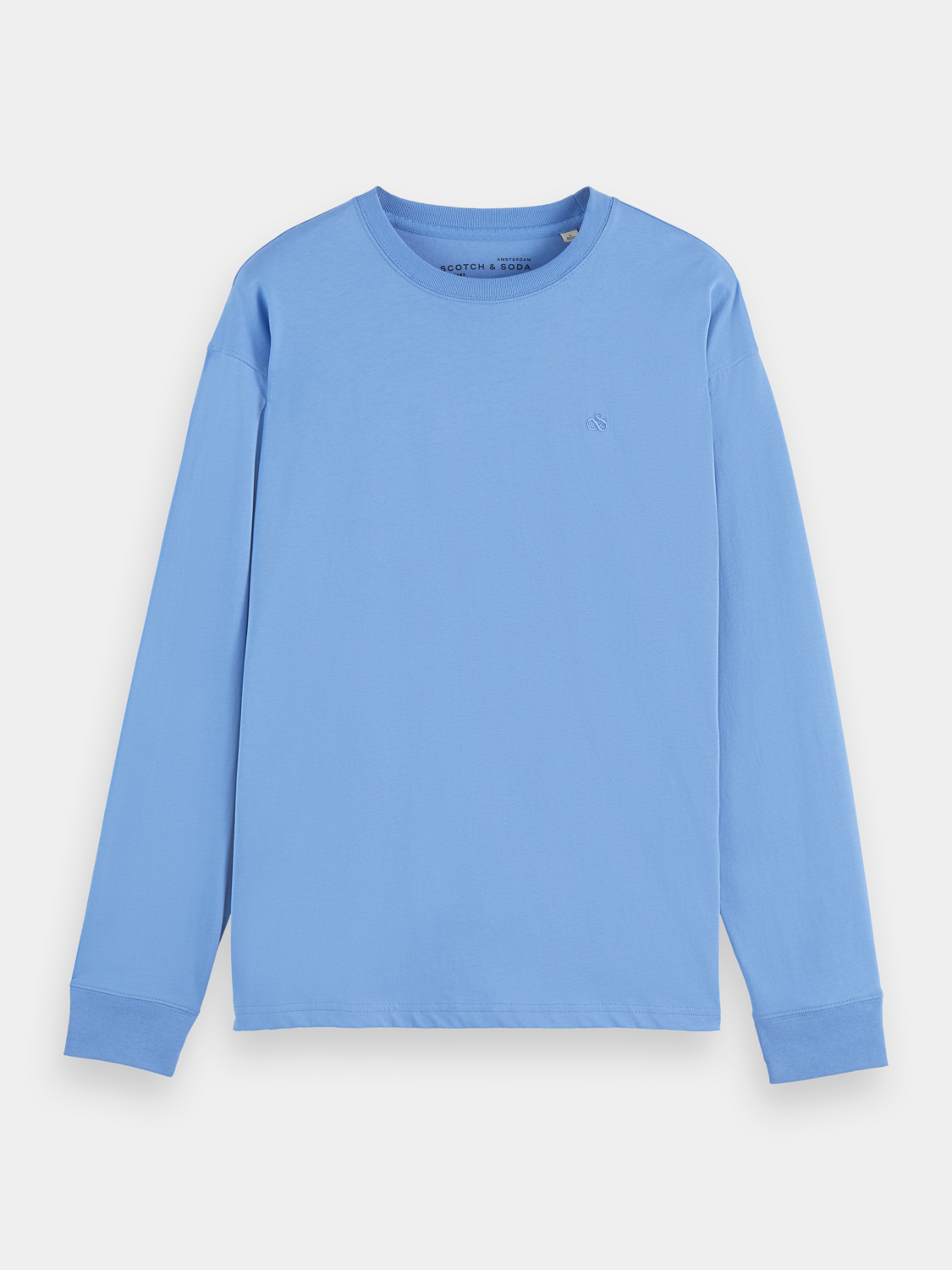 Logo long sleeved t-shirt - Scotch & Soda NZ