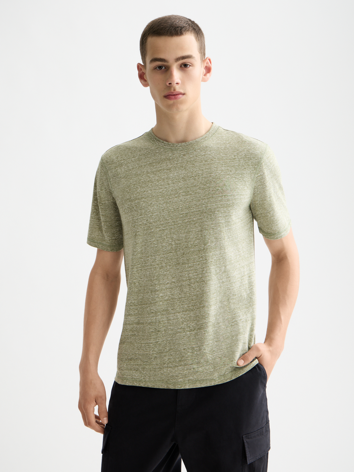 Melange t-shirt - Scotch & Soda NZ