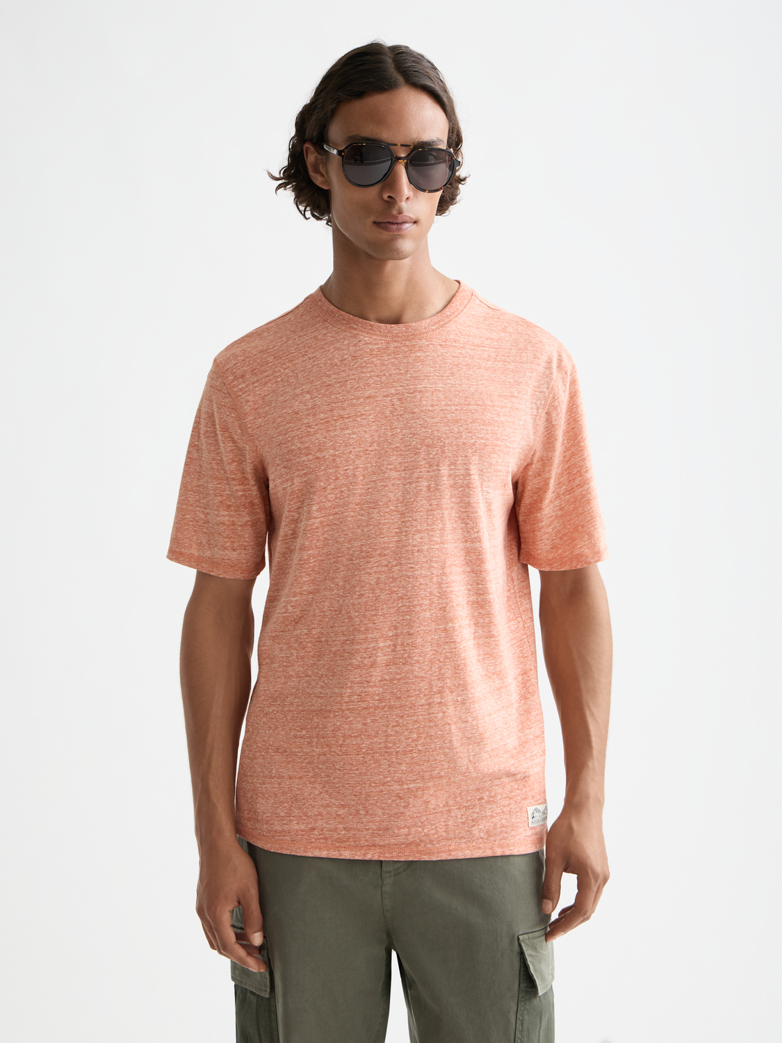 Melange t-shirt - Scotch & Soda NZ