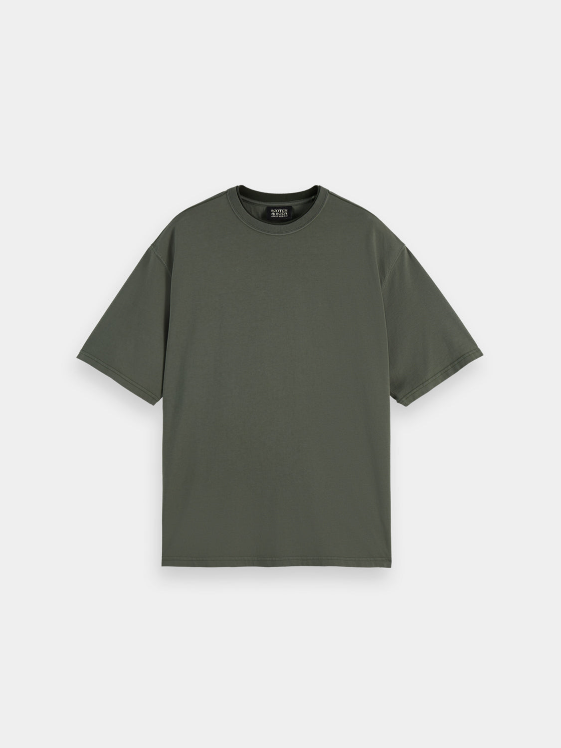 Garment-dyed t-shirt - Scotch & Soda NZ