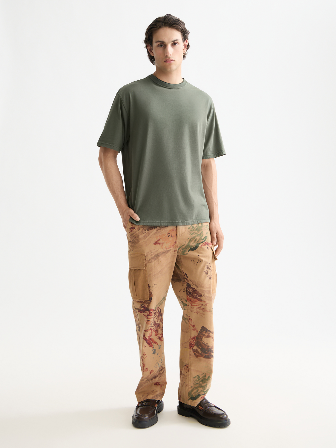 Garment-dyed t-shirt - Scotch & Soda NZ
