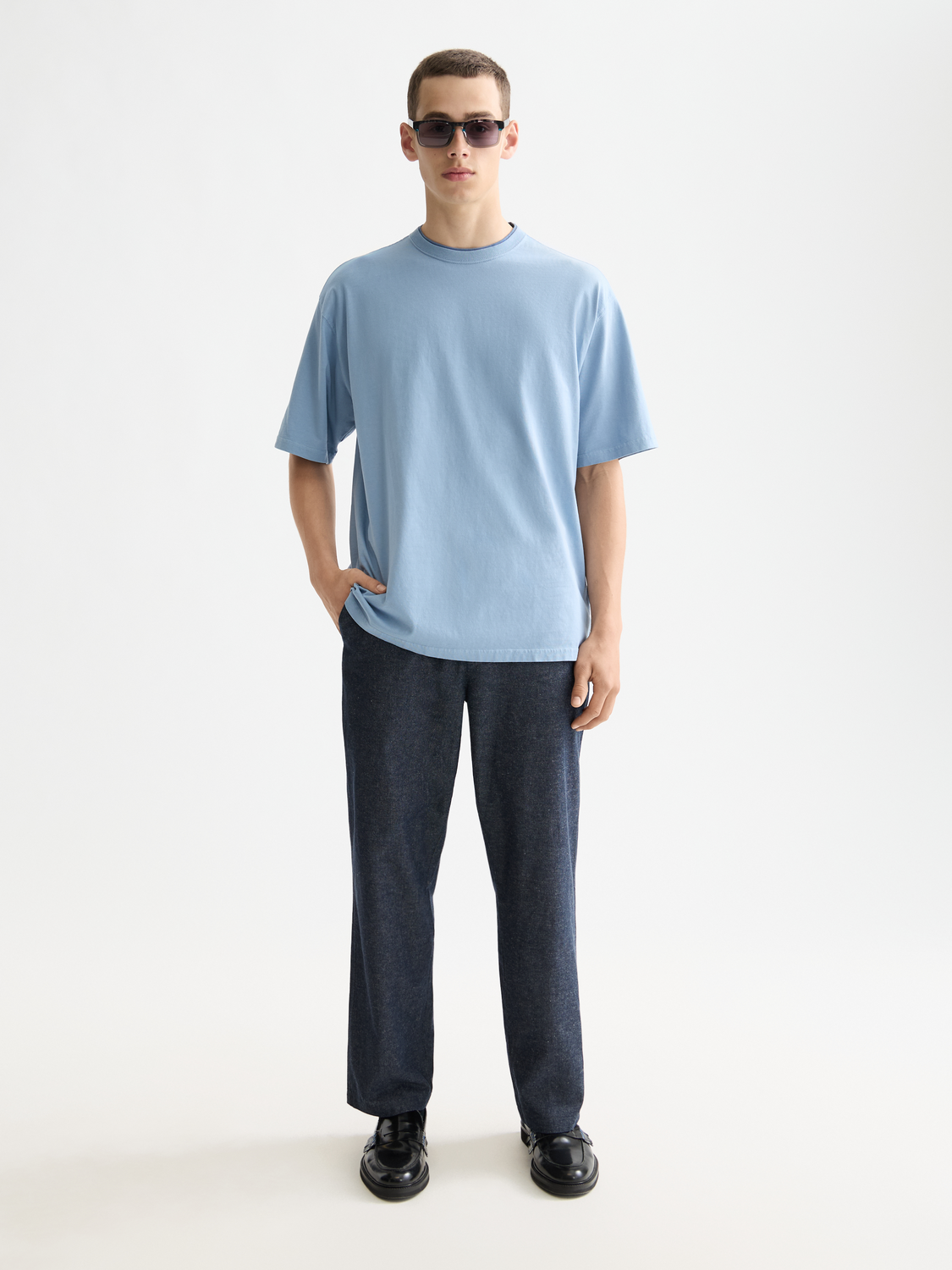 Garment-dyed t-shirt - Scotch & Soda NZ
