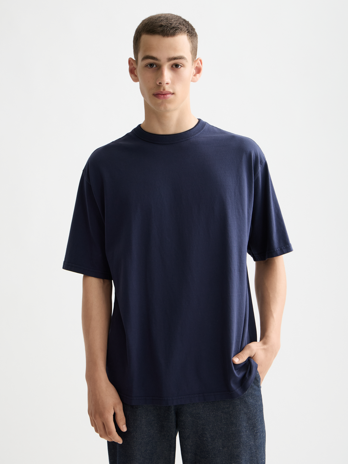 Garment-dyed t-shirt - Scotch & Soda NZ