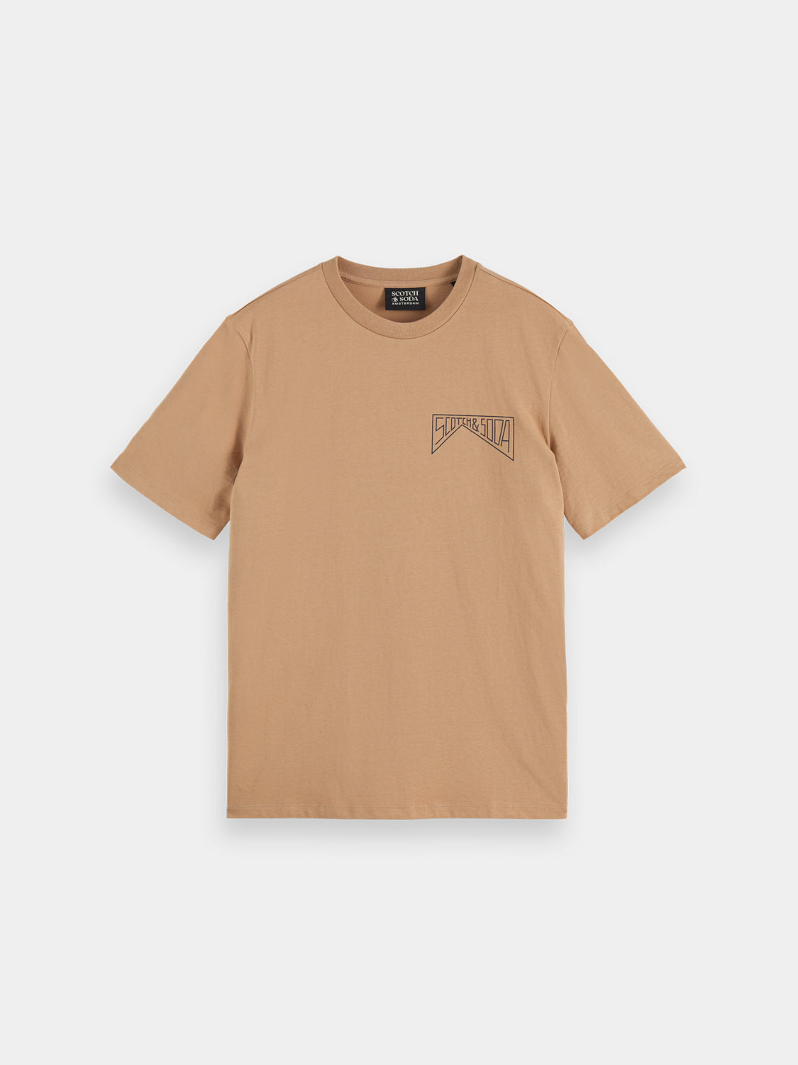 Chest logo t-shirt - Scotch & Soda NZ