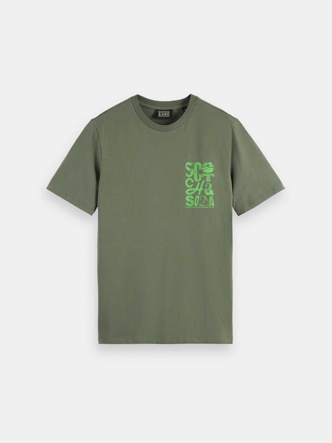 Chest logo t-shirt - Scotch & Soda NZ