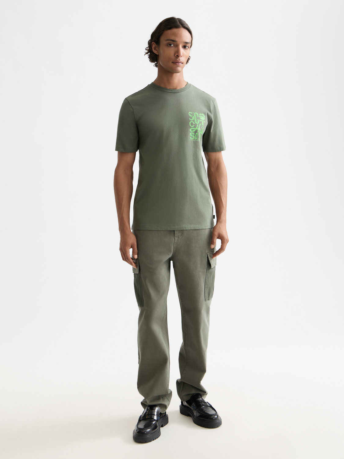 Chest logo t-shirt - Scotch & Soda NZ