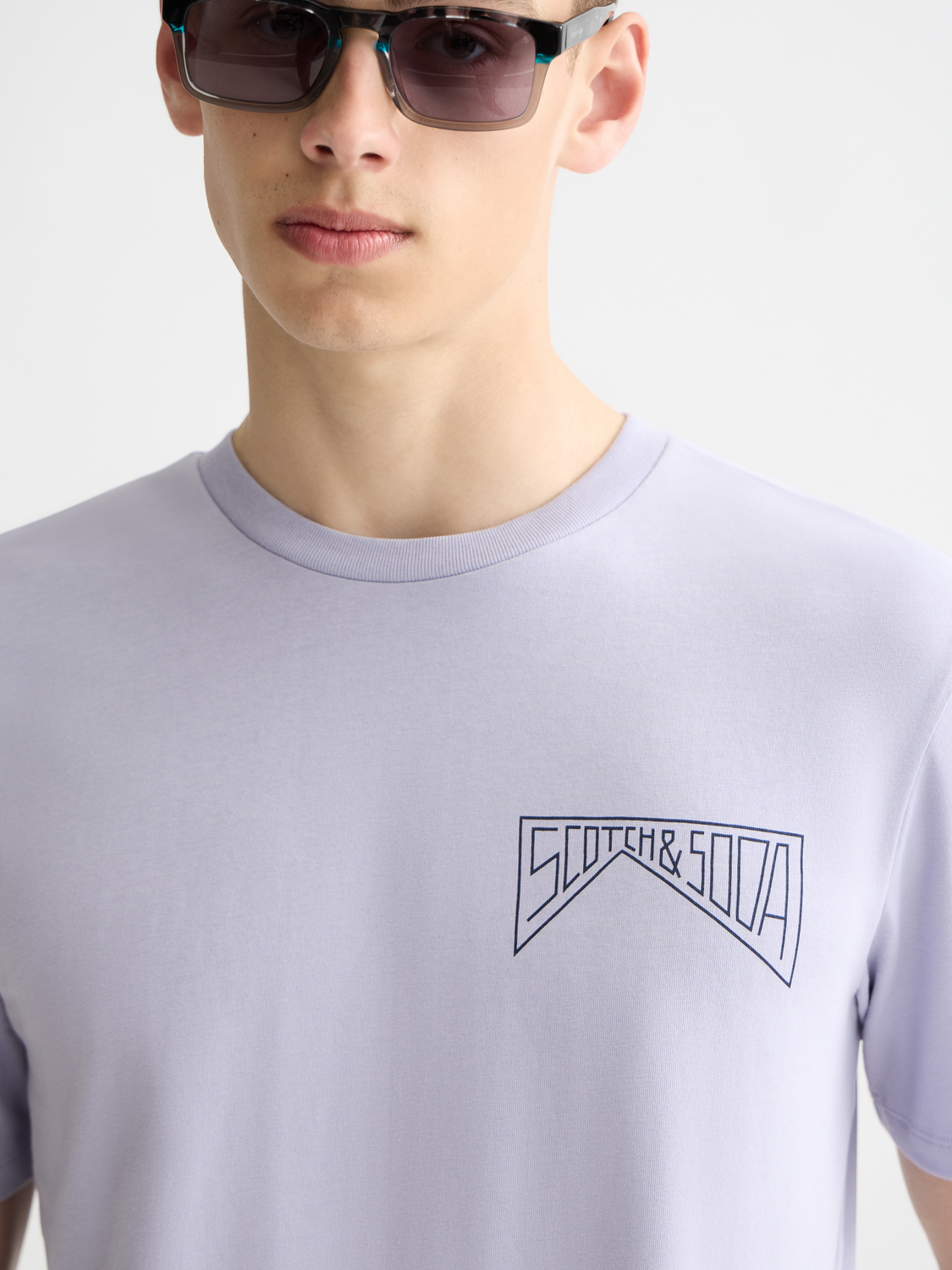 Chest logo t-shirt - Scotch & Soda NZ