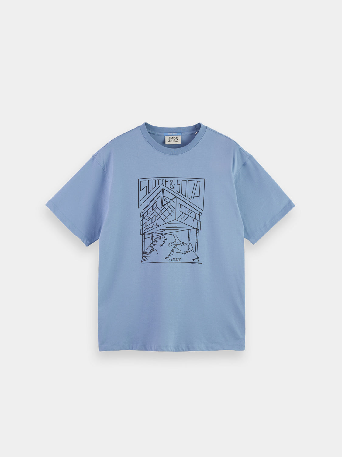 Graphic t-shirt - Scotch & Soda NZ