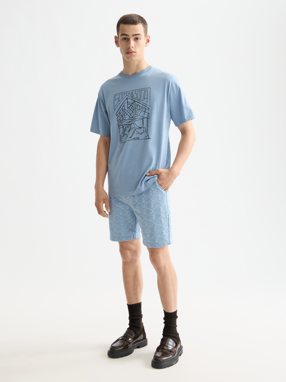Graphic t-shirt - Scotch & Soda NZ