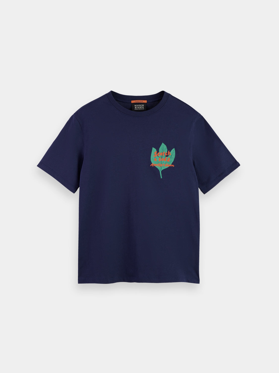 Scotch & Soda artwork short sleeve T-shirt featuring a colorful graphic design on soft cotton fabric.