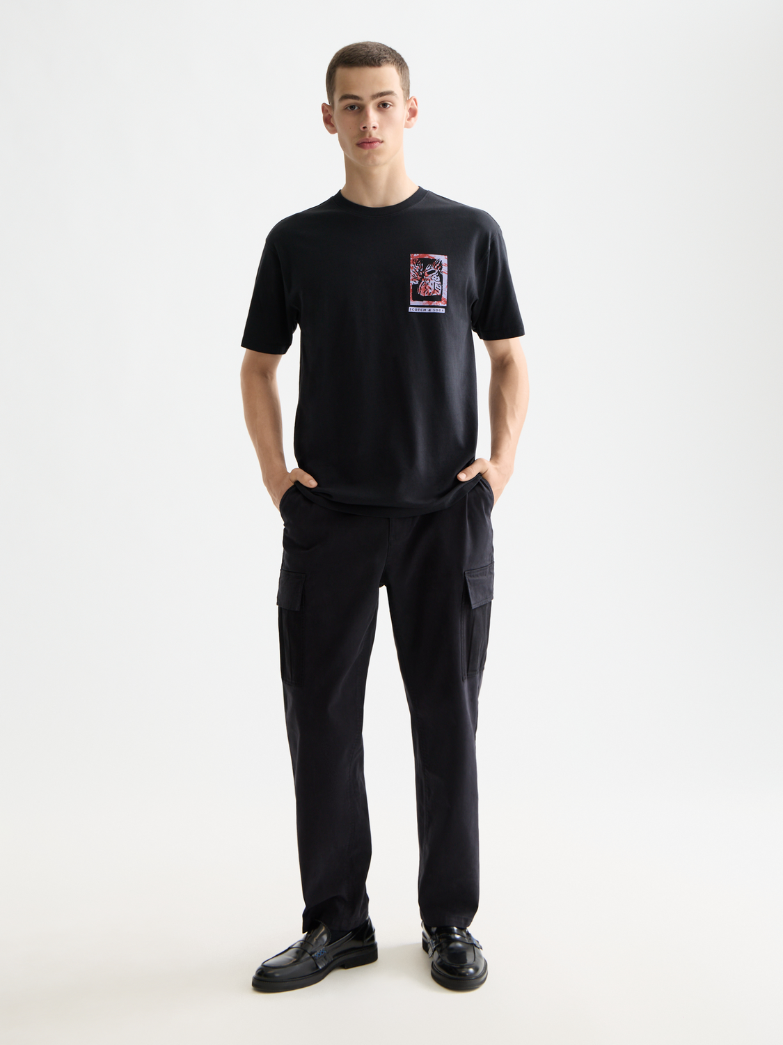 Artwork t-shirt - Scotch & Soda NZ