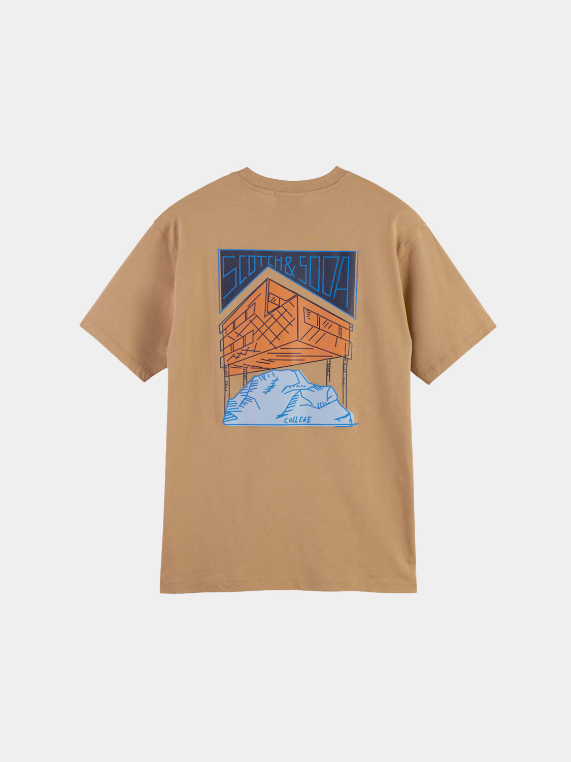 Artwork t-shirt - Scotch & Soda NZ