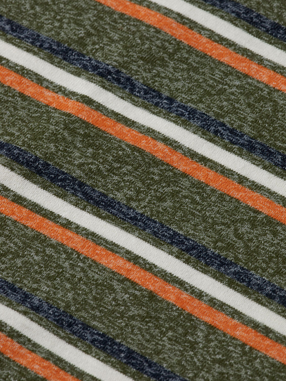 Striped short-sleeve T-shirt by Scotch & Soda featuring yarn-dyed fabric and casual fit, displayed on a neutral background.