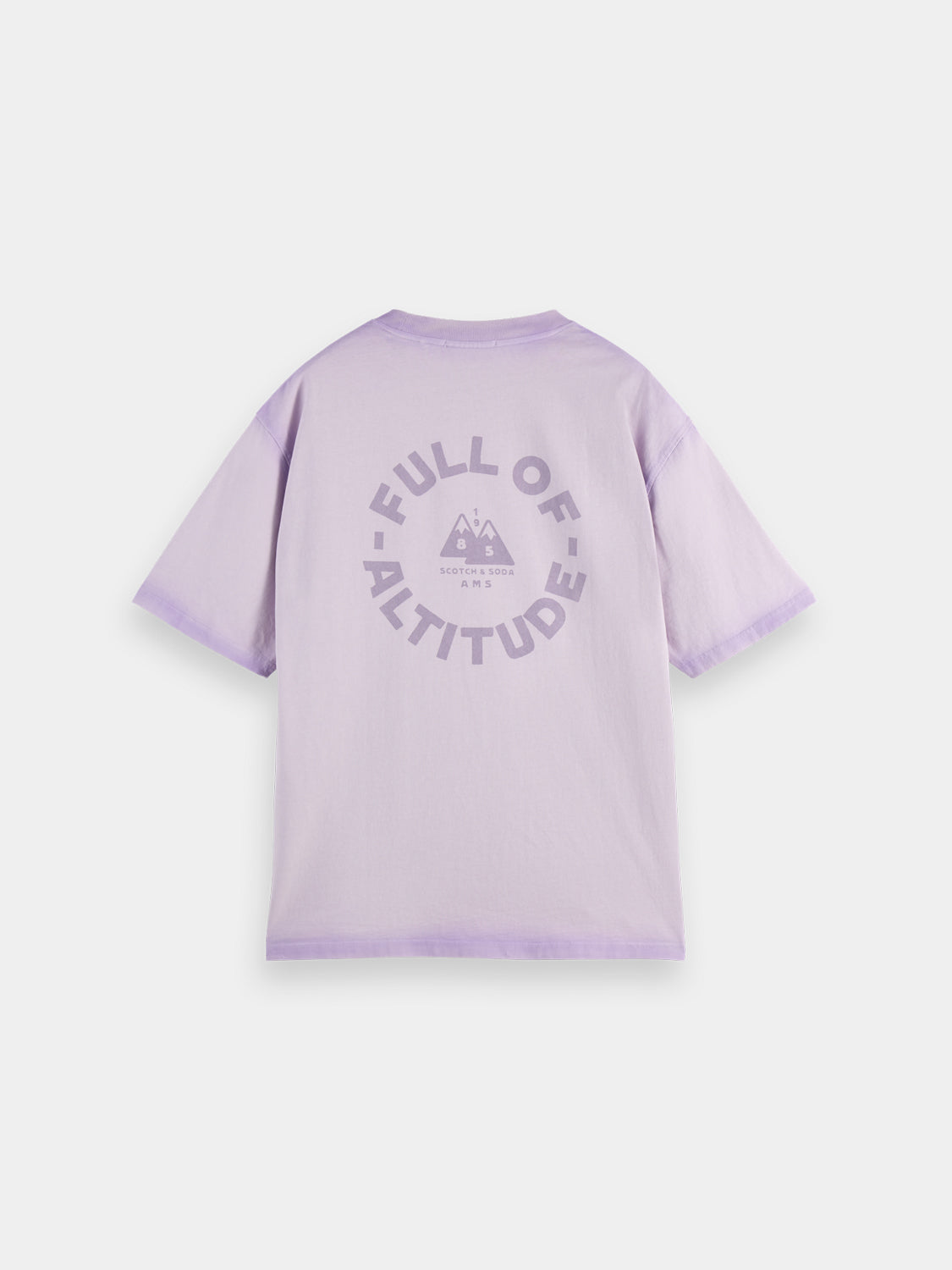 Garment-dyed t-shirt - Scotch & Soda NZ