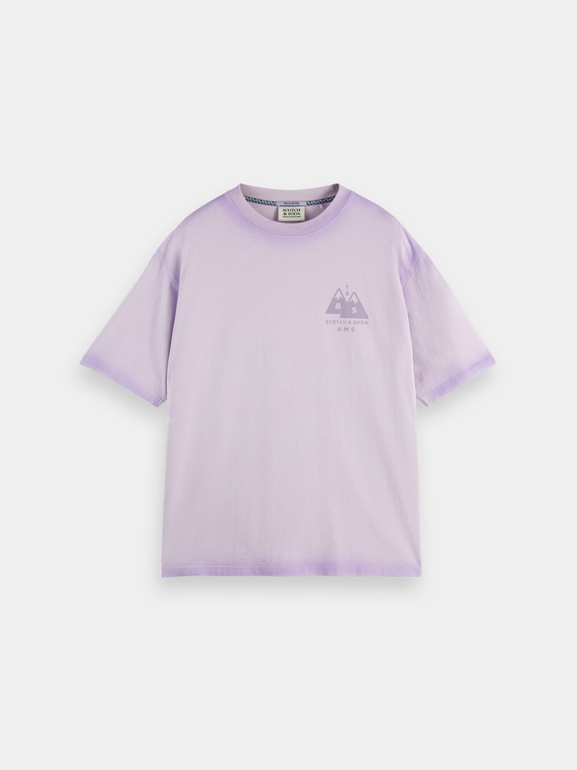 Garment-dyed t-shirt - Scotch & Soda NZ