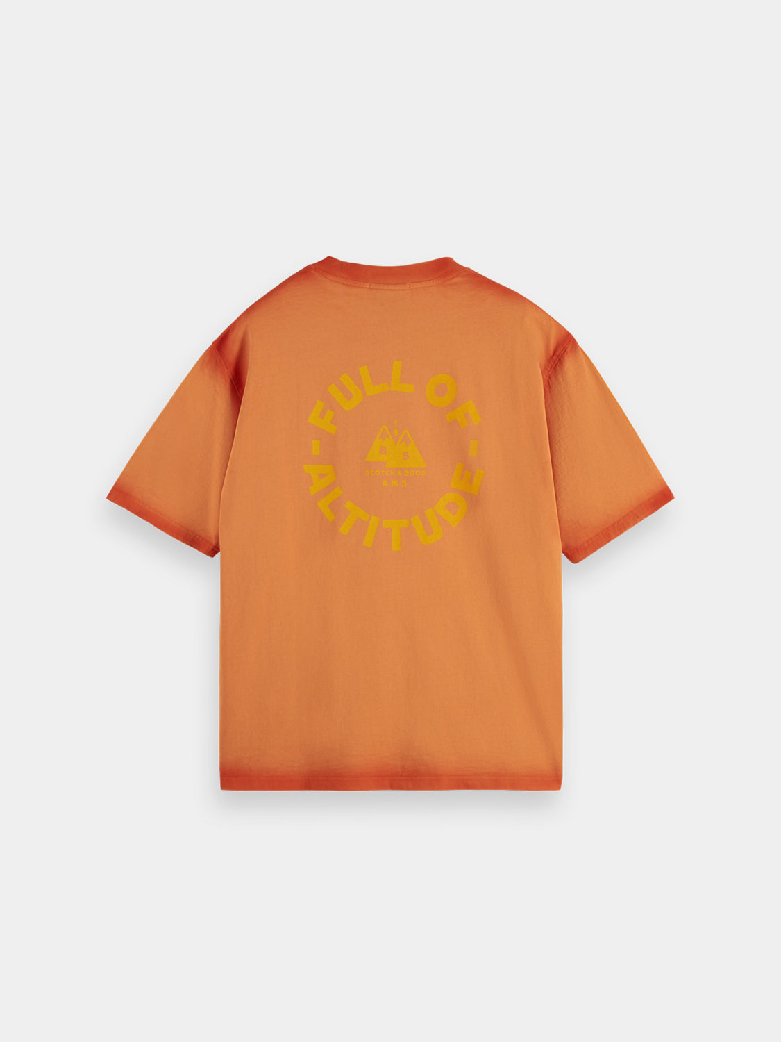 Garment-dyed t-shirt - Scotch & Soda NZ