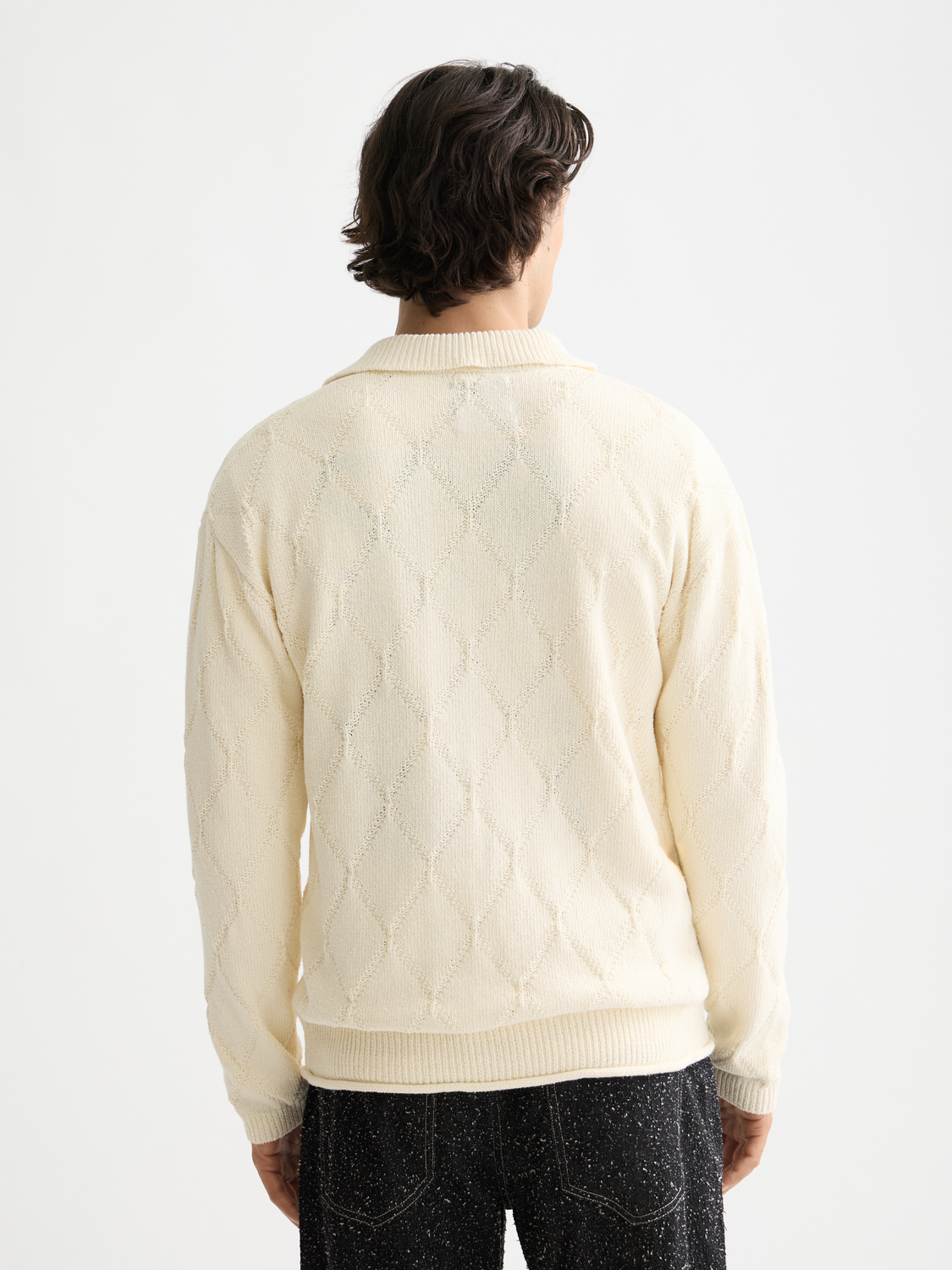 Knitted long sleeved shirt - Scotch & Soda NZ