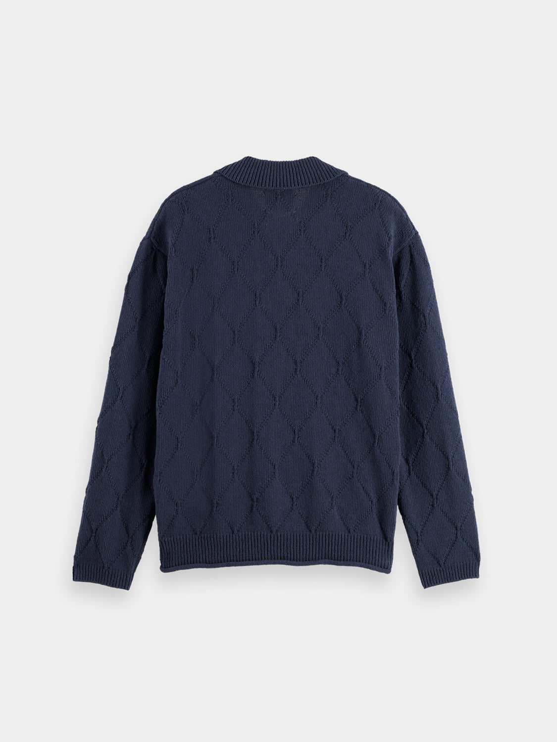 Knitted long sleeved shirt - Scotch & Soda NZ
