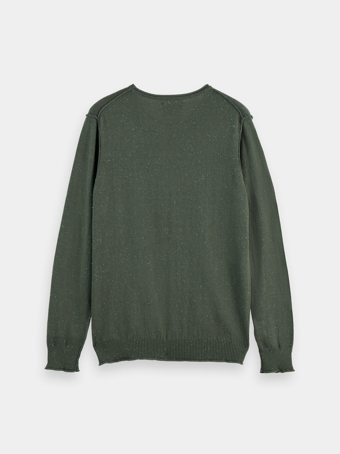 Wool-blend knitwear pullover by SCOTCH & SODA in dark color, featuring a cozy, textured knit design.