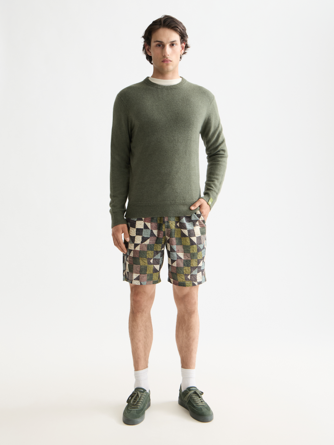Soft knit pullover from Scotch & Soda, featuring a cozy knitwear design in a stylish fall color.