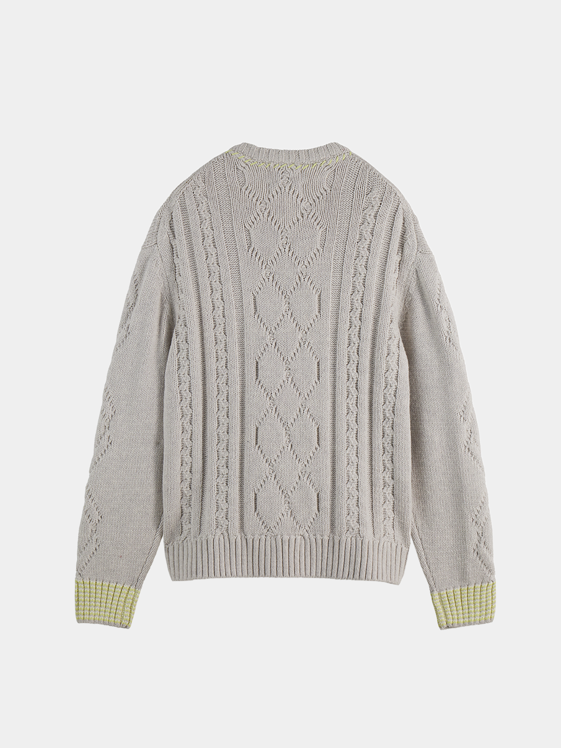 Black V-neck knitwear pullover by Scotch & Soda, featuring a cozy, fitted design with ribbed cuffs and neckline.