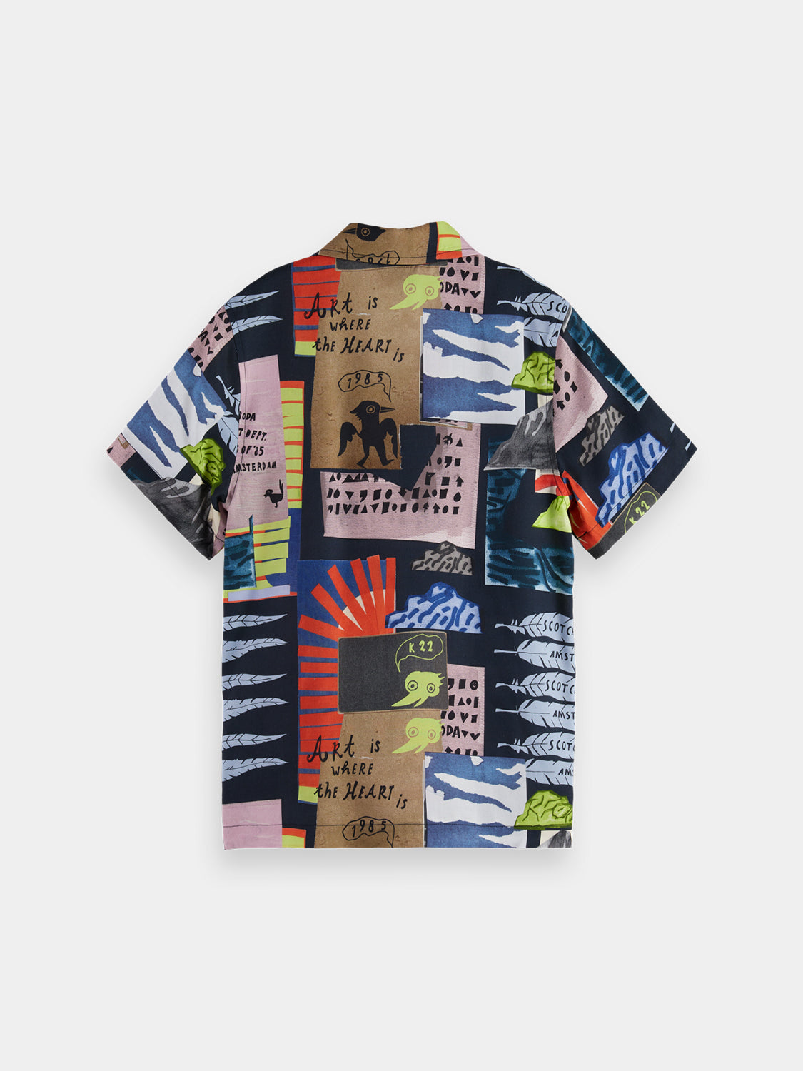 Kids - Printed shirt - Scotch & Soda NZ
