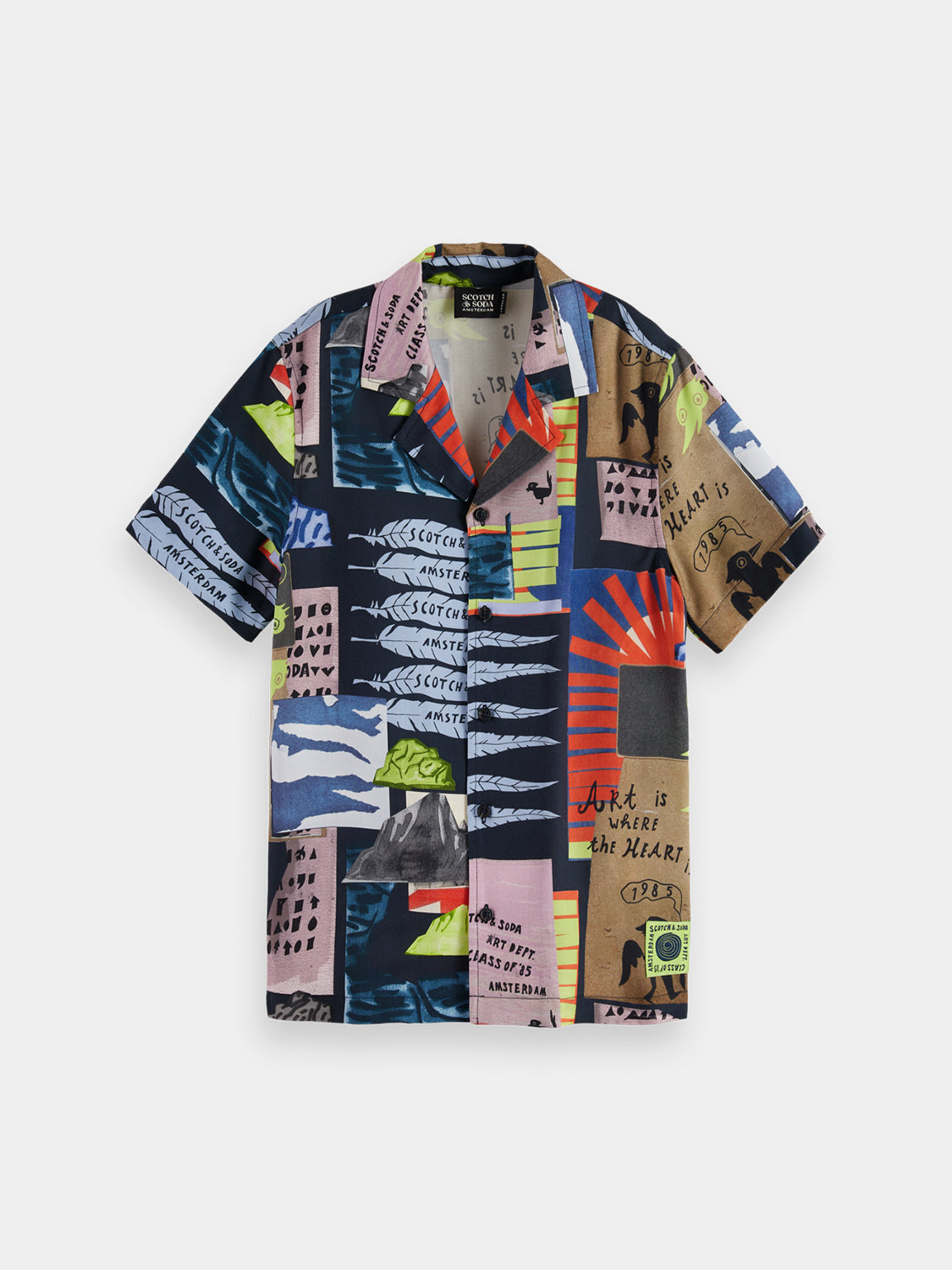 Kids - Printed shirt - Scotch & Soda NZ