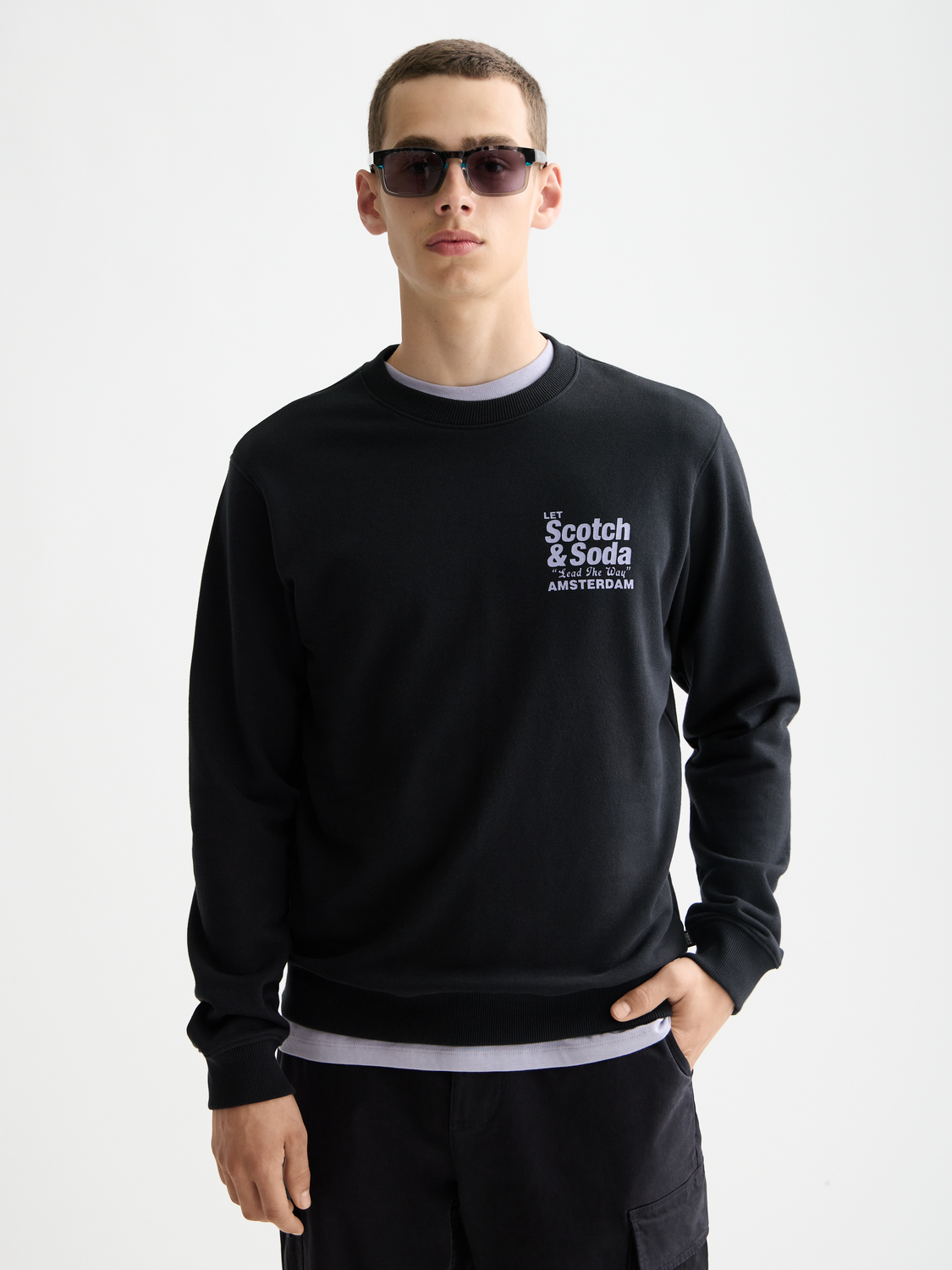 Artwork sweatshirt - Scotch & Soda NZ