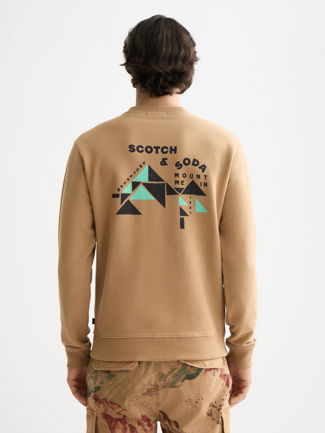 Artwork sweatshirt - Scotch & Soda NZ