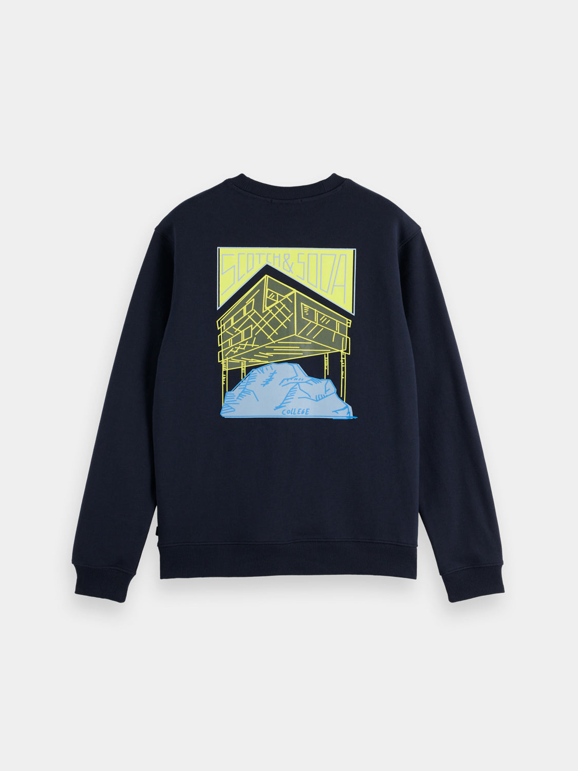 Artwork sweatshirt - Scotch & Soda NZ