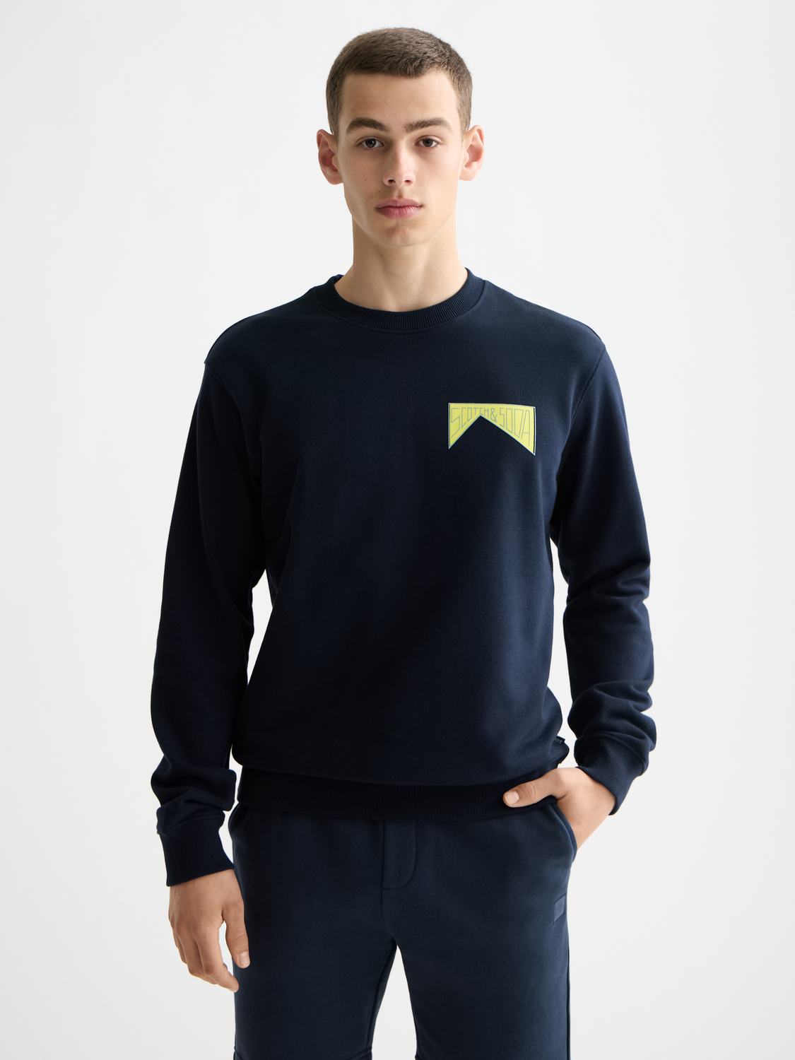 Artwork sweatshirt - Scotch & Soda NZ