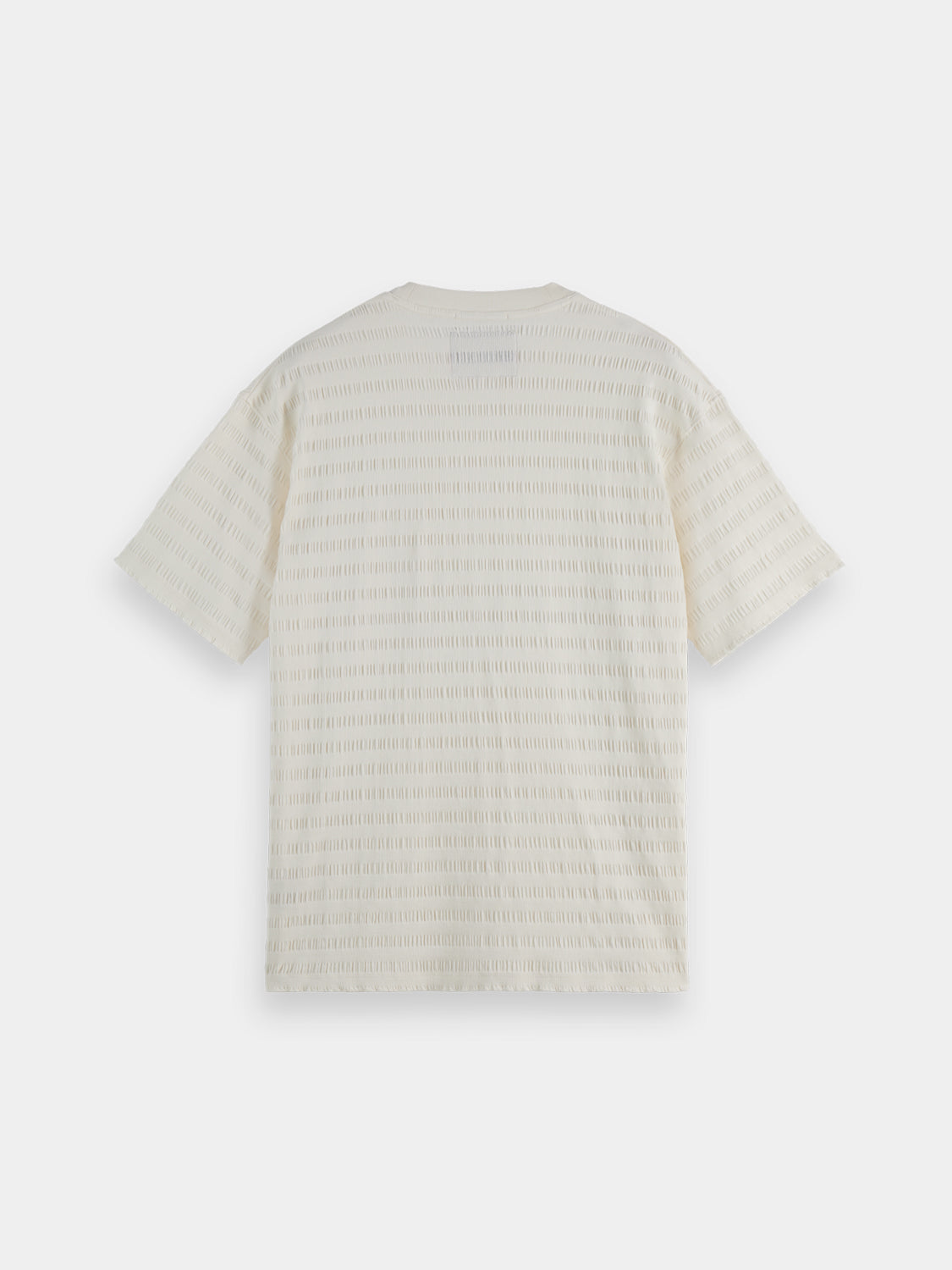 Textured t-shirt - Scotch & Soda NZ